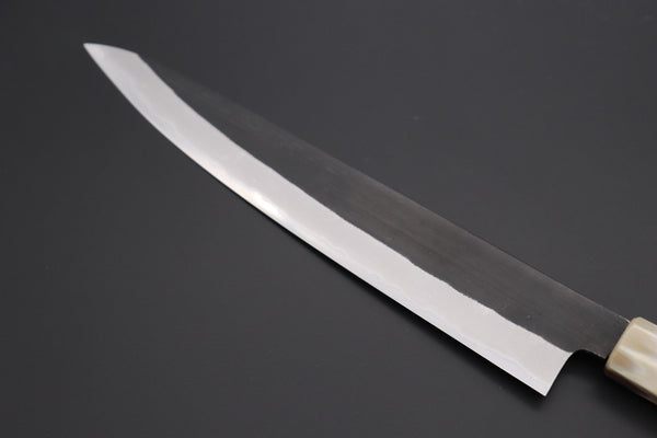Mutsumi Hinoura Wa Sujihiki Mutsumi Hinoura White Steel No.1 Kurouchi Series MW1-10 Wa Sujihiki 270mm (10.6 Inch)