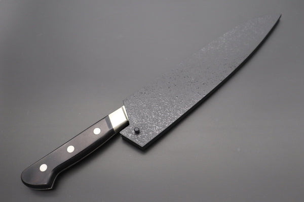 Others Accessories Black Lacquered Wooden Saya for Misono UX10 No.713 Gyuto 240mm(UX10 Dimples No.763 Gyuto240mm)
