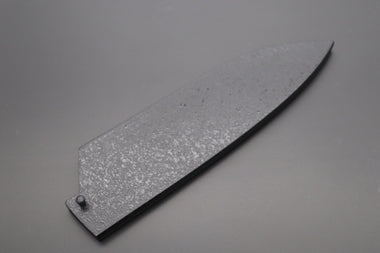 Others Accessories Black Lacquered Wooden Saya for Misono UX10 No.781 Santoku (UX10 Dimples No.751 Santoku)