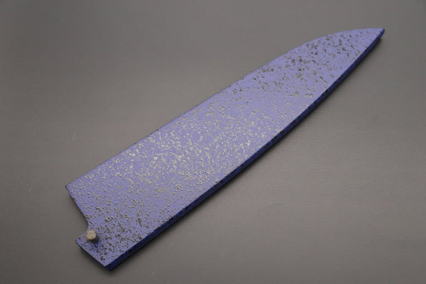 Others Accessories Blue Lacquered Wooden Saya for Gyuto 180mm