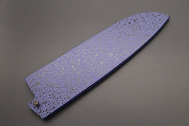 Others Accessories Blue Lacquered Wooden Saya for Santoku