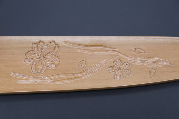 Others Accessories Custom Handmade Carved Wooden Saya for Gyuto 240mm (Sakura, WS-240-9)