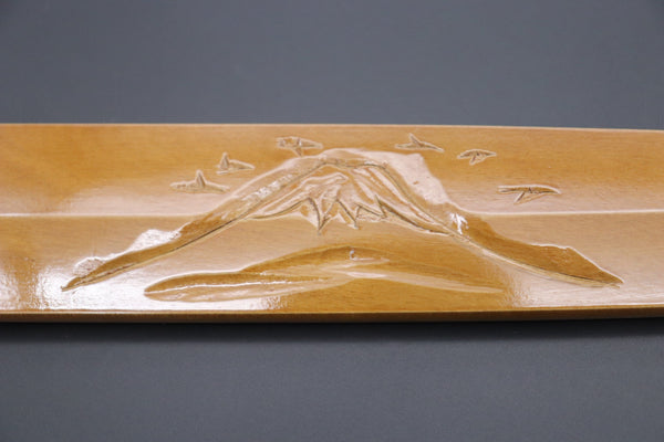 Others Accessories Custom Handmade Carved Wooden Saya for Yanagiba 270mm (Mt.Fuji, WS-Y270-7)