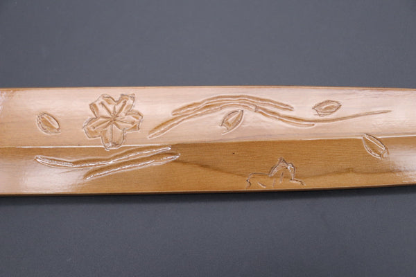 Others Accessories Custom Handmade Carved Wooden Saya for Yanagiba 270mm (Sakura, WS-Y270-5)