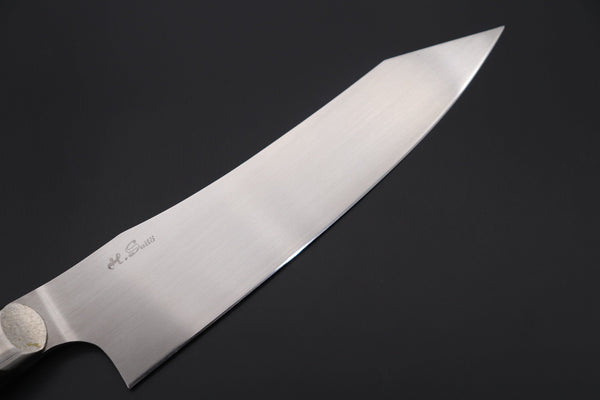 Others Gyuto Custom Knife Maker Saito Hiroshi Custom "COBALT SPECIAL STEEL" Gyuto 185mm (7.2 inch, Persimmon Wood Handle, SH-8)