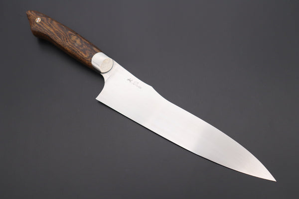 Others Gyuto Custom Knife Maker Saito Hiroshi Custom VG-10 Gyuto 190mm (7.4 inch, Bocote Wood Handle, SH-9)