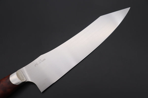 Others Gyuto Custom Knife Maker Saito Hiroshi Custom VG-10 Gyuto 190mm (7.4 inch, Quince Burl Wood Handle, SH-7)