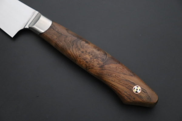 Others Petty Master Hiroshi Saito SH-10 Custom Sweden Stainless Steel (Mono-Steel) Petty 155mm (6.1 inch, Teak Wood Handle)
