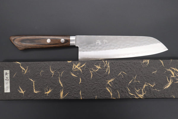 Others Santoku SUD-4 Santoku 170mm Suien VG-10 Tsuchime Damascus SUD-4 Santoku 170mm (6.6inch)