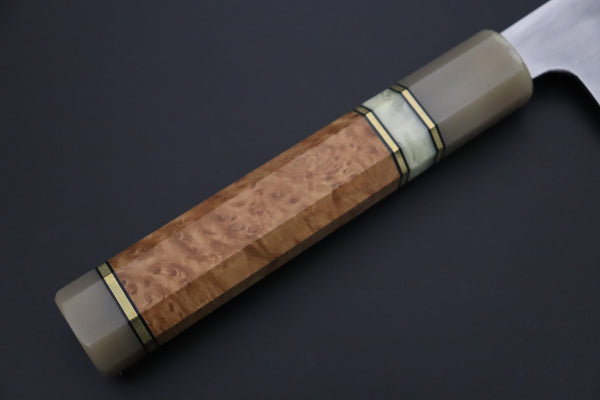 Shirou-Kunimitsu Bunka Shirou-Kunimitsu TAMAHAGANE “JEWEL STEEL” Series SKTJ-26 Bunka 190mm (7.4 Inch)