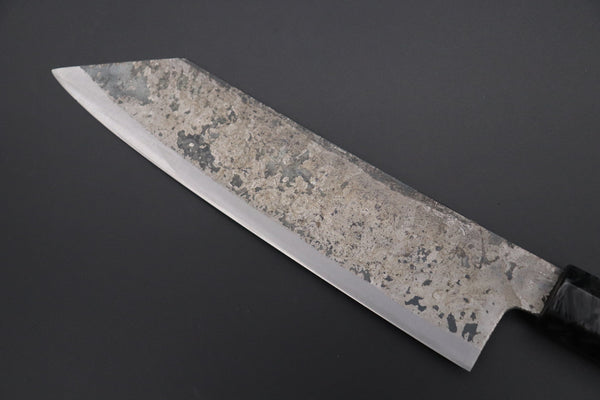 Shirou-Kunimitsu Bunka Shirou-Kunimitsu White Steel No.2 Kurouchi Series Special Edition SK-4SP48 Bunka 190mm (7.4 Inch)