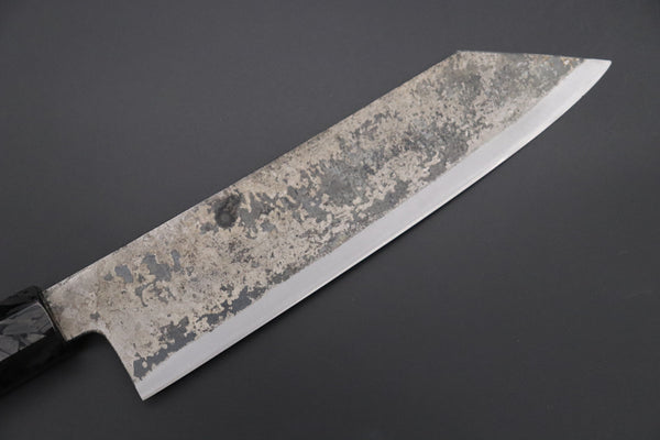 Shirou-Kunimitsu Bunka Shirou-Kunimitsu White Steel No.2 Kurouchi Series Special Edition SK-4SP48 Bunka 190mm (7.4 Inch)