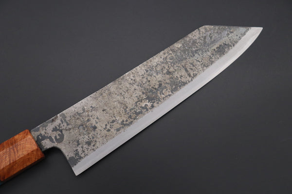 Shirou-Kunimitsu Bunka Shirou-Kunimitsu White Steel No.2 Kurouchi Series Special Edition SK-4SP50 Bunka 190mm (7.4 Inch)