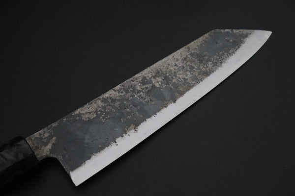 Shirou-Kunimitsu Bunka Shirou-Kunimitsu White Steel No.2 Kurouchi Series Special Edition SK-4SP60 Bunka 190mm (7.4 Inch)