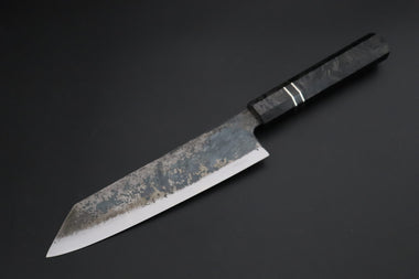 Shirou-Kunimitsu Bunka Shirou-Kunimitsu White Steel No.2 Kurouchi Series Special Edition SK-4SP60 Bunka 190mm (7.4 Inch)