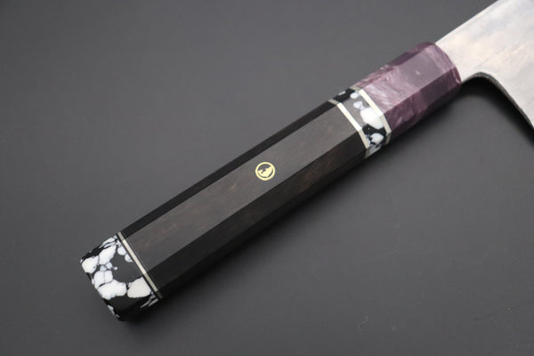 Shirou-Kunimitsu Nakiri Shirou-Kunimitsu TAMAHAGANE “JEWEL STEEL” Series SKTJ-25 Nakiri 165mm (6.4 Inch)