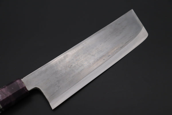 Shirou-Kunimitsu Nakiri Shirou-Kunimitsu TAMAHAGANE “JEWEL STEEL” Series SKTJ-25 Nakiri 165mm (6.4 Inch)