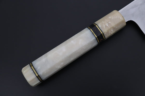 Shirou-Kunimitsu Nakiri Shirou-Kunimitsu TAMAHAGANE “JEWEL STEEL” Series SKTJ-31 Nakiri 165mm (6.4 Inch)