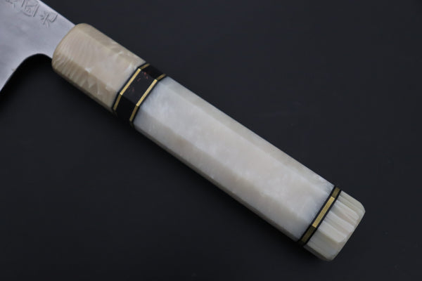 Shirou-Kunimitsu Nakiri Shirou-Kunimitsu TAMAHAGANE “JEWEL STEEL” Series SKTJ-31 Nakiri 165mm (6.4 Inch)