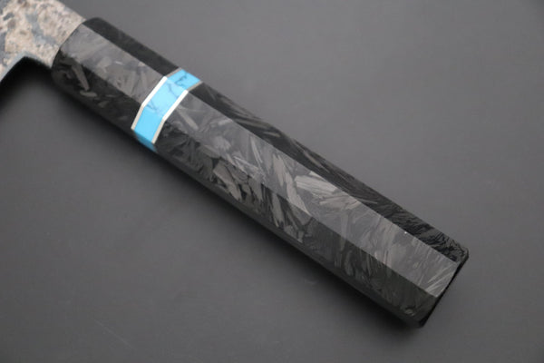 Shirou-Kunimitsu Nakiri Shirou-Kunimitsu White Steel No.2 Kurouchi Series Special Edition SK-3SP65 Nakiri 165mm (6.4 Inch)