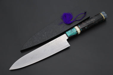 Shirou-Kunimitsu Wa Gyuto Shirou-Kunimitsu TAMAHAGANE “JEWEL STEEL” Series SKTJ-12 Wa Gyuto 200mm (7.9 Inch)