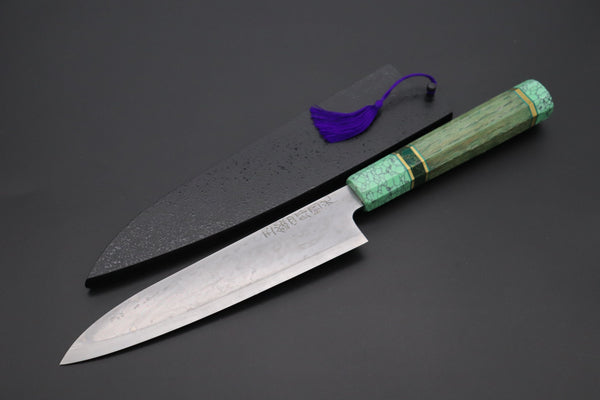 Shirou-Kunimitsu Wa Gyuto Shirou-Kunimitsu TAMAHAGANE “JEWEL STEEL” Series SKTJ-21 Wa Gyuto 200mm (7.9 Inch)