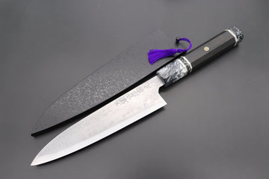 Shirou-Kunimitsu Wa Gyuto Shirou-Kunimitsu TAMAHAGANE “JEWEL STEEL” Series SKTJ-3 Wa Gyuto 200mm (7.9 Inch)