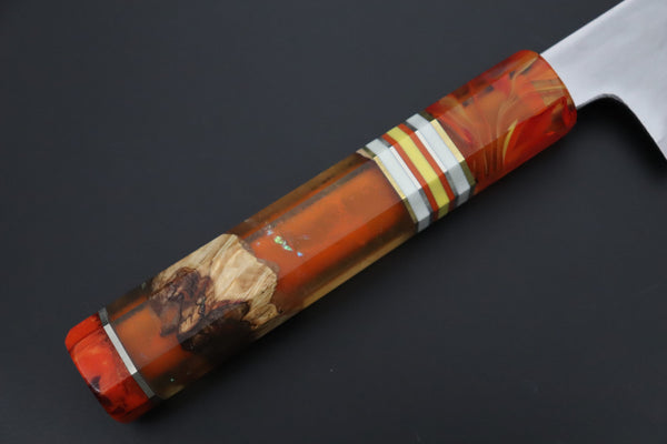 Shirou-Kunimitsu Wa Gyuto Shirou-Kunimitsu TAMAHAGANE “JEWEL STEEL” Series SKTJ-33 Wa Gyuto 210mm (8.2 Inch)