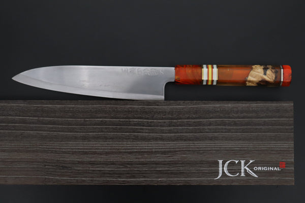 Shirou-Kunimitsu Wa Gyuto Shirou-Kunimitsu TAMAHAGANE “JEWEL STEEL” Series SKTJ-33 Wa Gyuto 210mm (8.2 Inch)
