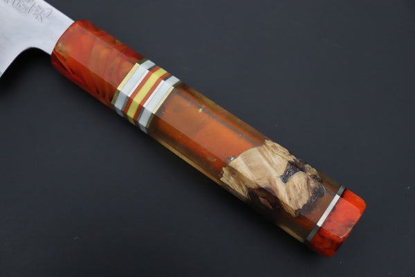 Shirou-Kunimitsu Wa Gyuto Shirou-Kunimitsu TAMAHAGANE “JEWEL STEEL” Series SKTJ-33 Wa Gyuto 210mm (8.2 Inch)