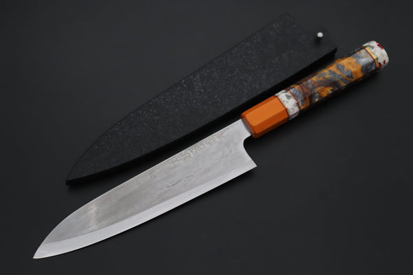 Shirou-Kunimitsu Wa Gyuto Shirou-Kunimitsu TAMAHAGANE “JEWEL STEEL” Series SKTJ-34 Wa Gyuto 210mm (8.2 Inch)