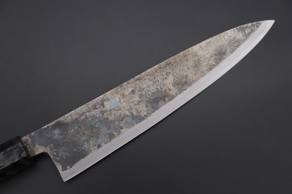 Shirou-Kunimitsu Wa Gyuto Shirou-Kunimitsu White Steel No.2 Kurouchi Series Special Edition SK-5SP36 Wa Gyuto 210mm (8.2 Inch)