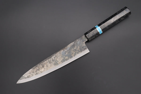 Shirou-Kunimitsu Wa Gyuto Shirou-Kunimitsu White Steel No.2 Kurouchi Series Special Edition SK-5SP36 Wa Gyuto 210mm (8.2 Inch)