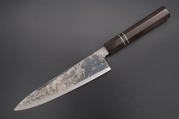 Shirou-Kunimitsu Wa Gyuto Shirou-Kunimitsu White Steel No.2 Kurouchi Series Special Edition SK-5SP37 Wa Gyuto 210mm (8.2 Inch)