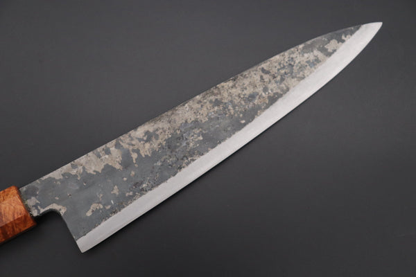 Shirou-Kunimitsu Wa Gyuto Shirou-Kunimitsu White Steel No.2 Kurouchi Series Special Edition SK-5SP39 Wa Gyuto 210mm (8.2 Inch)