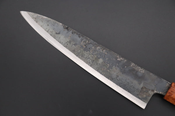 Shirou-Kunimitsu Wa Gyuto Shirou-Kunimitsu White Steel No.2 Kurouchi Series Special Edition SK-5SP40 Wa Gyuto 210mm (8.2 Inch)