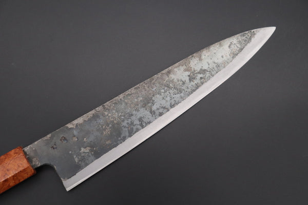 Shirou-Kunimitsu Wa Gyuto Shirou-Kunimitsu White Steel No.2 Kurouchi Series Special Edition SK-5SP40 Wa Gyuto 210mm (8.2 Inch)