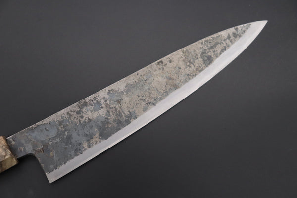 Shirou-Kunimitsu Wa Gyuto Shirou-Kunimitsu White Steel No.2 Kurouchi Series Special Edition SK-5SP41 Wa Gyuto 210mm (8.2 Inch)