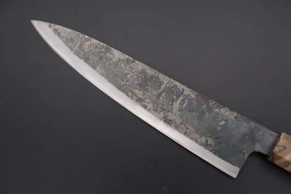 Shirou-Kunimitsu Wa Gyuto Shirou-Kunimitsu White Steel No.2 Kurouchi Series Special Edition SK-5SP41 Wa Gyuto 210mm (8.2 Inch)