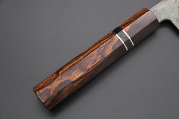 Shirou-Kunimitsu Wa Gyuto Shirou-Kunimitsu White Steel No.2 Kurouchi Series Special Edition SK-5SP42 Wa Gyuto 210mm (8.2 Inch)