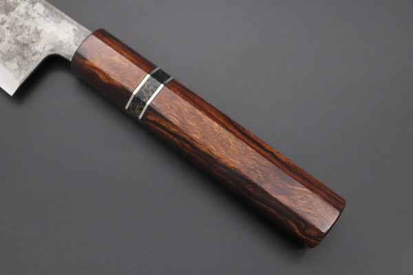 Shirou-Kunimitsu Wa Gyuto Shirou-Kunimitsu White Steel No.2 Kurouchi Series Special Edition SK-5SP42 Wa Gyuto 210mm (8.2 Inch)