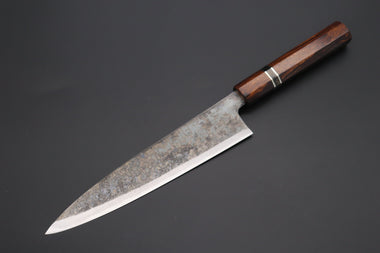 Shirou-Kunimitsu Wa Gyuto Shirou-Kunimitsu White Steel No.2 Kurouchi Series Special Edition SK-5SP42 Wa Gyuto 210mm (8.2 Inch)