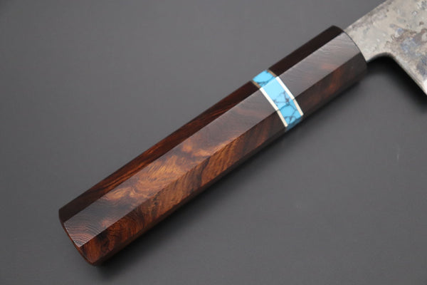 Shirou-Kunimitsu Wa Gyuto Shirou-Kunimitsu White Steel No.2 Kurouchi Series Special Edition SK-5SP43 Wa Gyuto 210mm (8.2 Inch)