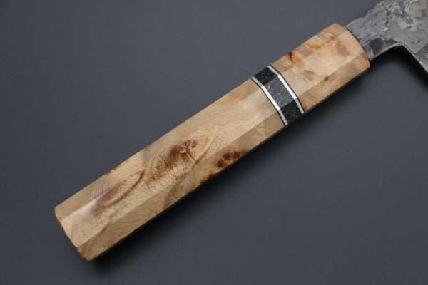 Shirou-Kunimitsu Wa Gyuto Shirou-Kunimitsu White Steel No.2 Kurouchi Series Special Edition SK-5SP44 Wa Gyuto 210mm (8.2 Inch)