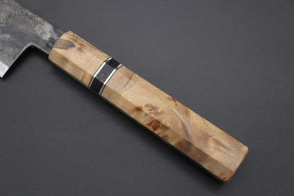 Shirou-Kunimitsu Wa Gyuto Shirou-Kunimitsu White Steel No.2 Kurouchi Series Special Edition SK-5SP44 Wa Gyuto 210mm (8.2 Inch)