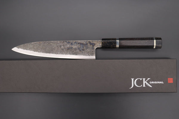 Shirou-Kunimitsu Wa Gyuto Shirou-Kunimitsu White Steel No.2 Kurouchi Series Special Edition SK-5SP45 Wa Gyuto 210mm (8.2 Inch)