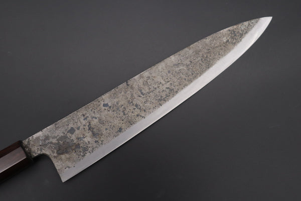 Shirou-Kunimitsu Wa Gyuto Shirou-Kunimitsu White Steel No.2 Kurouchi Series Special Edition SK-6SP44 Wa Gyuto 240mm (9.4 Inch)