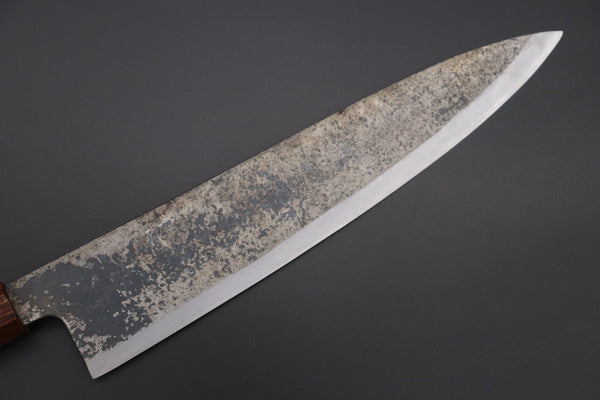 Shirou-Kunimitsu Wa Gyuto Shirou-Kunimitsu White Steel No.2 Kurouchi Series Special Edition SK-6SP45 Wa Gyuto 240mm (9.4 Inch)