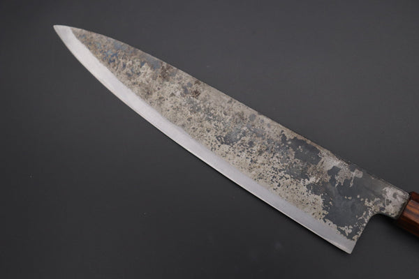 Shirou-Kunimitsu Wa Gyuto Shirou-Kunimitsu White Steel No.2 Kurouchi Series Special Edition SK-6SP45 Wa Gyuto 240mm (9.4 Inch)