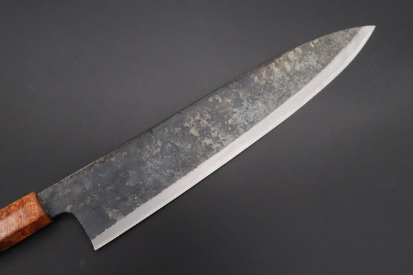 Shirou-Kunimitsu Wa Gyuto Shirou-Kunimitsu White Steel No.2 Kurouchi Series Special Edition SK-6SP46 Wa Gyuto 240mm (9.4 Inch)